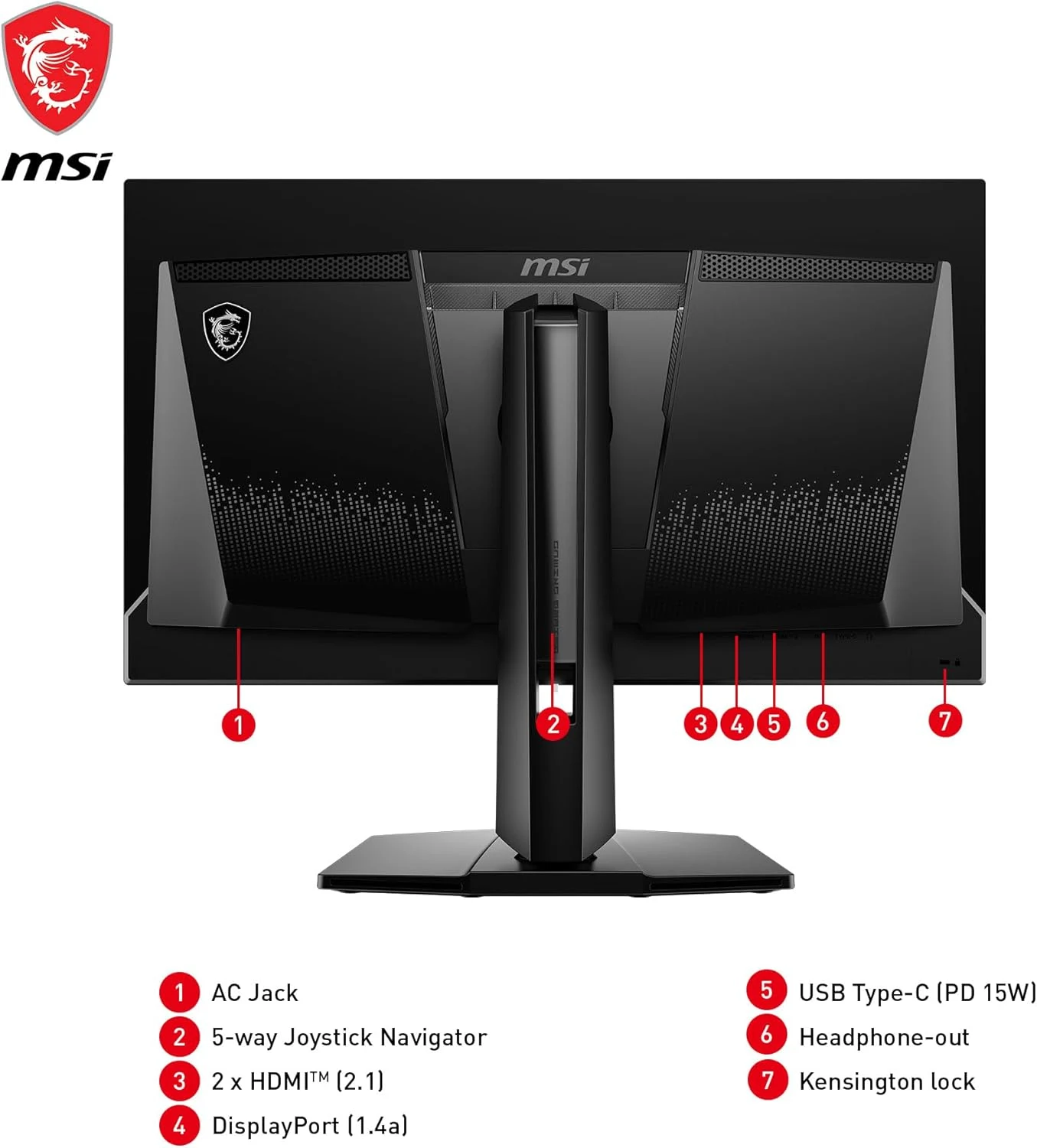 MSI MAG 271QPX QD-OLED 27 inch - Gaming Monitor